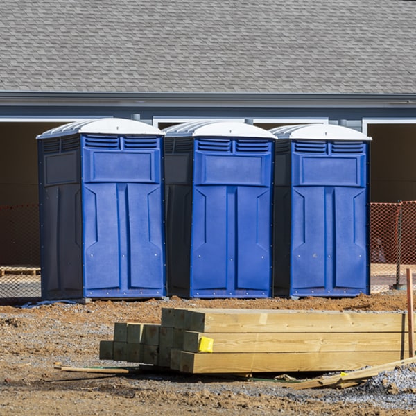 are there any restrictions on what items can be disposed of in the porta potties in Alcalde NM